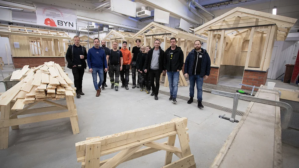 Piteås bygg- golv- och måleriföretag har ett nära samarbete med Strömbackaskolan och dess elever när de kommer ut på lärlingspraktik hos företagen. 