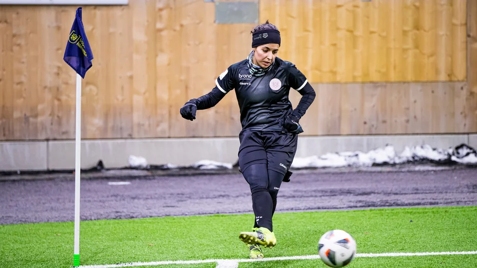 Rosa Herreros debuterade för Uppsala på ett imponerande sätt. 