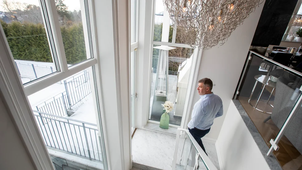 Mattias Öhlund säger att huset nu är för stort eftersom två av barnen studerar utomlands.