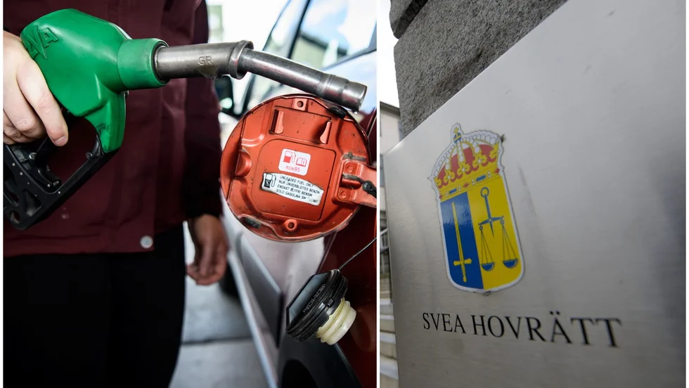 En man som åtalades för att ha tankat med kommunens bensinkort frias av hovrätten. Genrebild. 