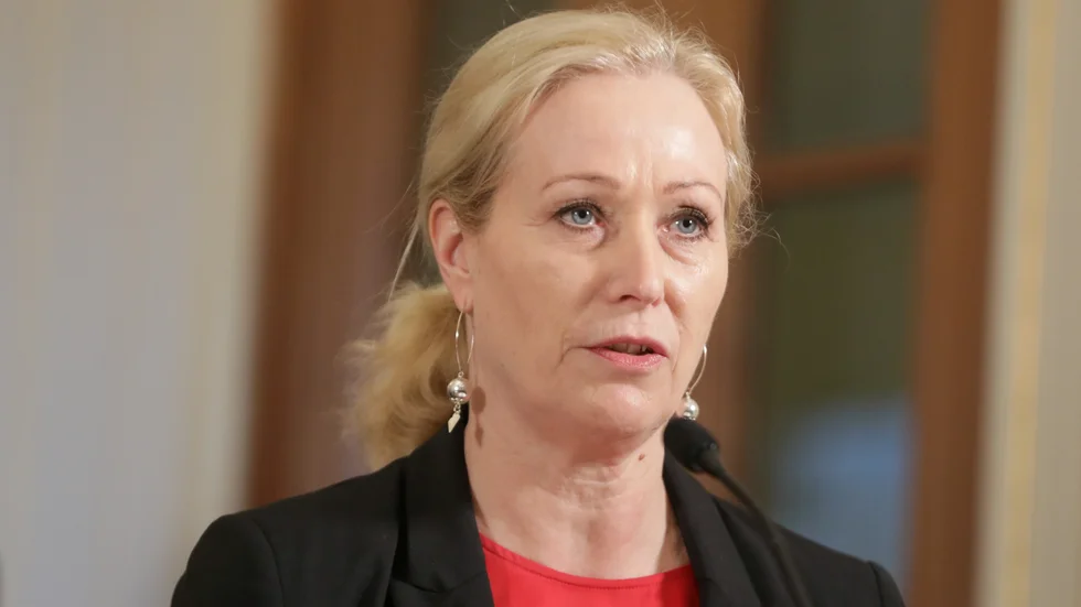 Kulturminister Jeanette Gustafsdotter (S). Arkivbild.