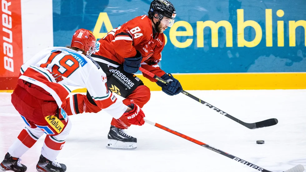 Jimmy Andersson var en av Hästens nyttigaste, men kedjekompisen Rihards Marenis var ännu vassare.