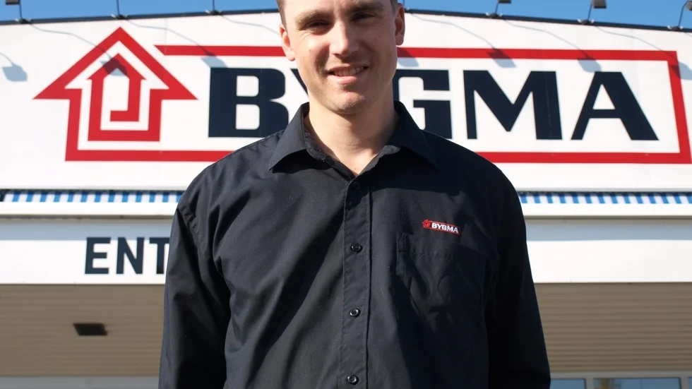 Joakim Selin. Foto: Bygma