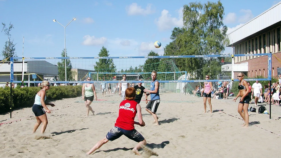 Sand, sol och vackert väder. Ann Bergquist hoppas på perfekta förutsättningar till tävlingen nästa helg.