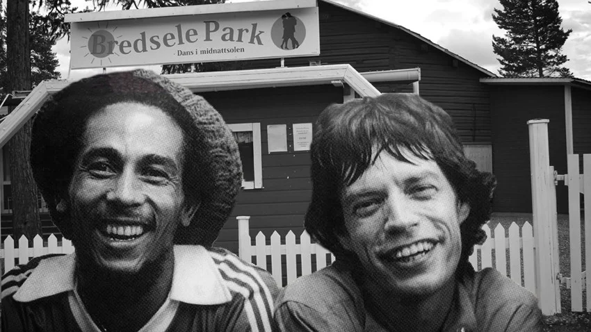 Blev inte av. Men superstjärnorna Bob Marley och _Mick Jagger hade båda tackat ja till att köra en gemensam konsert på Bredsele Park.