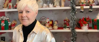 Ingela samlar på tomtar: "Maken har tack och lov tappat räkningen" 