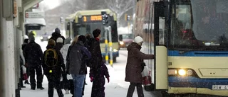 Ingen buss på helgen