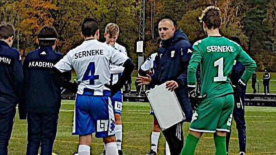 Fredrik Landén har jobbat länge i IFK Göteborgs akademi. Nu blir det IFK Norrköpings och Sylvias talanger för 27-åringens del.