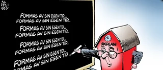 Skolan formas av sin egen tid