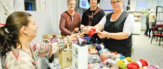 Hundratals meter garn stickades på lan