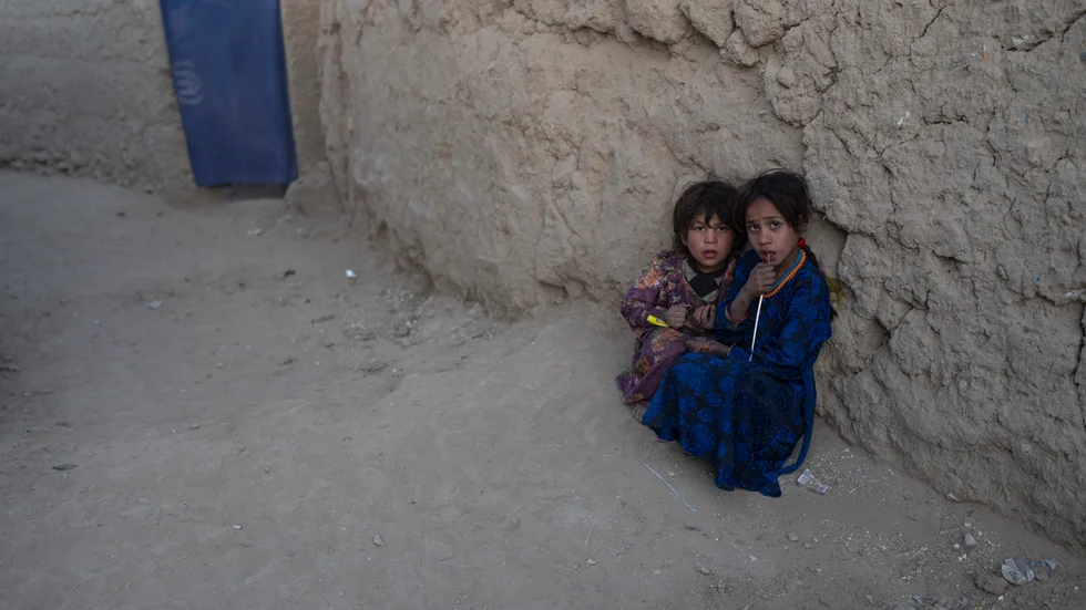 Bilden är från Kabul, Afghanistan. Skribenten vädjar om hjälp till landet.