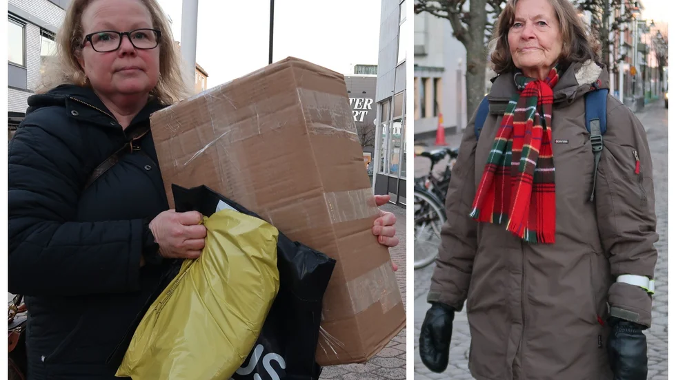 Pernilla Danielsson och Ulla-Britt Eklund är båda missnöjda med beslutet om varannandagsutdelning av brev.