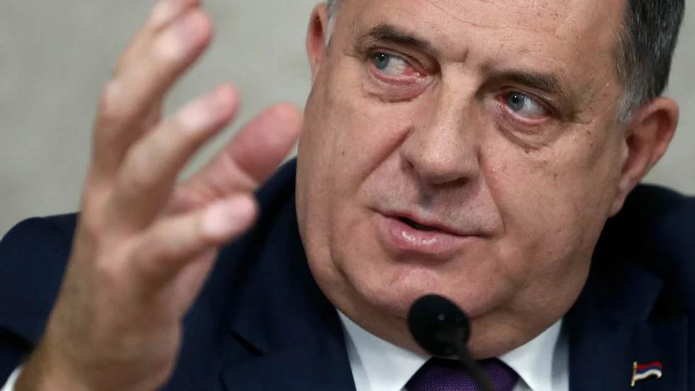 Bosnienserben Milorad Dodik. Arkivbild.