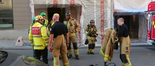 Larm om brand var torrkokning