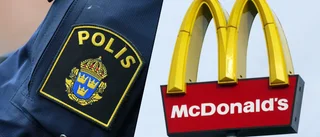 Hungriga poliser grep misstänkt rattfyllerist på McDonalds – fick tips av restaurangpersonal