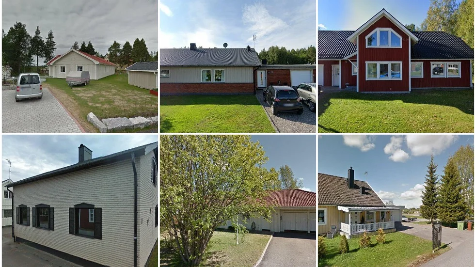 Belonasvängen 10, Broddvägen 7, Brogatan 17, Furunäsvägen 10, Maranvägen 44 och Domarevägen 2