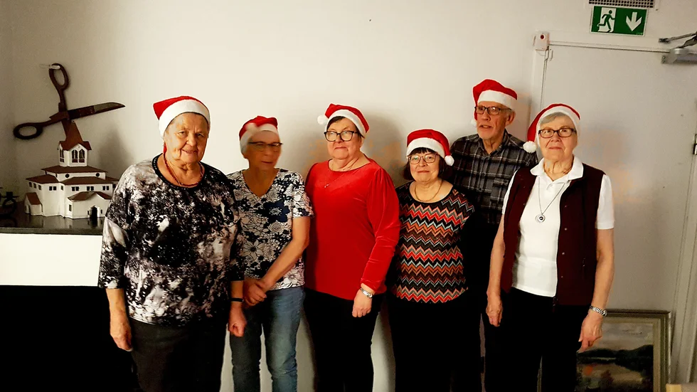 Delar av matgruppen består av Inga-Lill Åskog Olausson, Aune Henriksson, Karin Larsson, Ulla Noppa, Georg Larsson och Sonja Aidanpää.