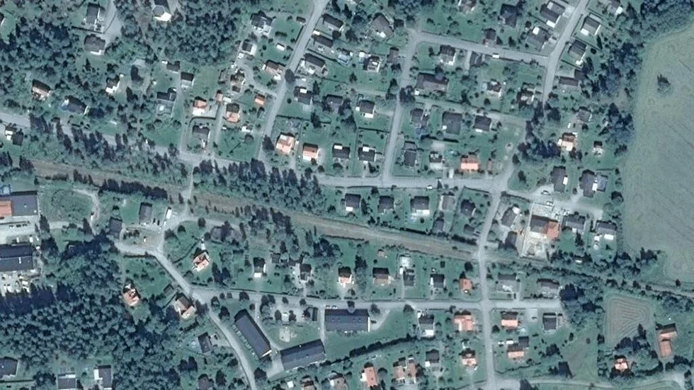 Området kring Norra Stationsvägen 18
