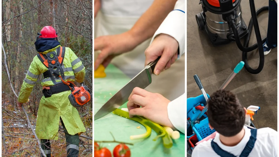 Personer med extratjänst finns inom skogsarbete, kök, lokalvård, äldreomsorg, skola och andra enheter i kommunen, följer arbetslaget och skapar möjligheten för "det lilla extra".