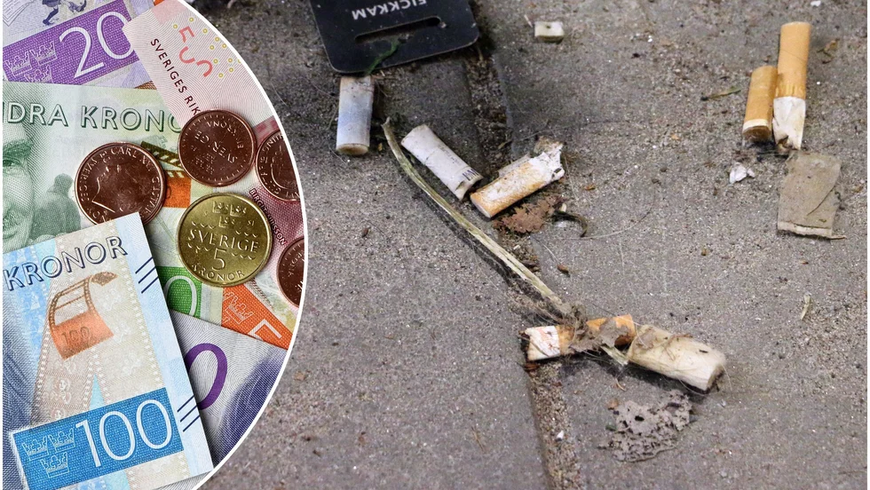 Nedskräpning är straffbart sedan 2011 men från årsskiftet blir det även förenat med böter att kasta en enskild fimp. 