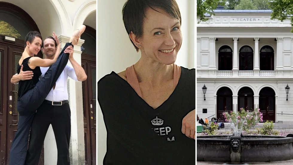 Katariina Edling och Tobias Wallin intog för första gången Nyköpings teater med sin show "The room" förra året. Sedan kom pandemin och förhindrade föreställningen, men nu är de redo att åter inta lokalen.