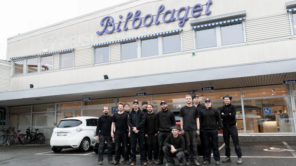 ”Både vi på Bilbolaget och Forslunds insåg att det var läge att
gå samman i och med den trend vi ser på marknaden", säger Martin Bredhe, vd Bilbolaget.