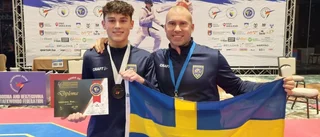 Söderlund tog JEM-medalj – sekunder från ädlare valör