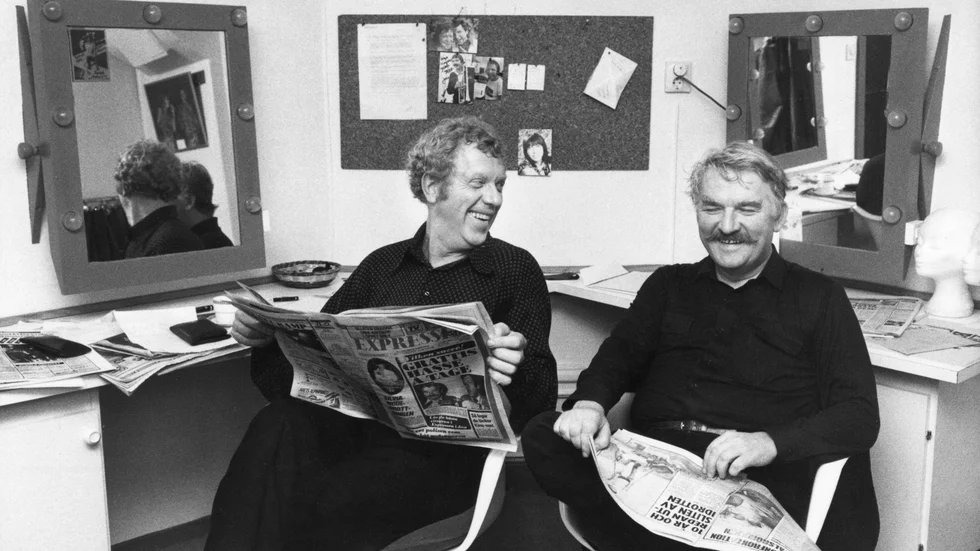 Det folkkära humorparet Tage Danielsson och Hasse Alfredsons livsgärning finns nu samlade i bokform - en bok som även ger en inblick i tidsandan från parets storhetstid.