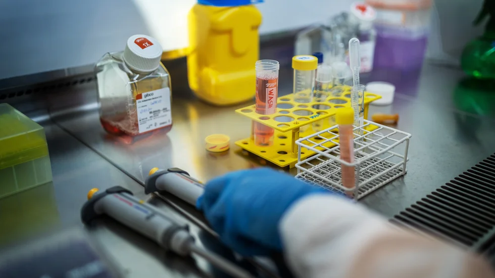 Den molekyl som skapades i laboratoriet i Uppsala fick namnet J1, efter upphovsmannen Joachim Gullbo, och visade sig vara användbar mot en särskild form av benmärgscancer. Nu kan ett läkemedel börja säljas inom EU.
 
