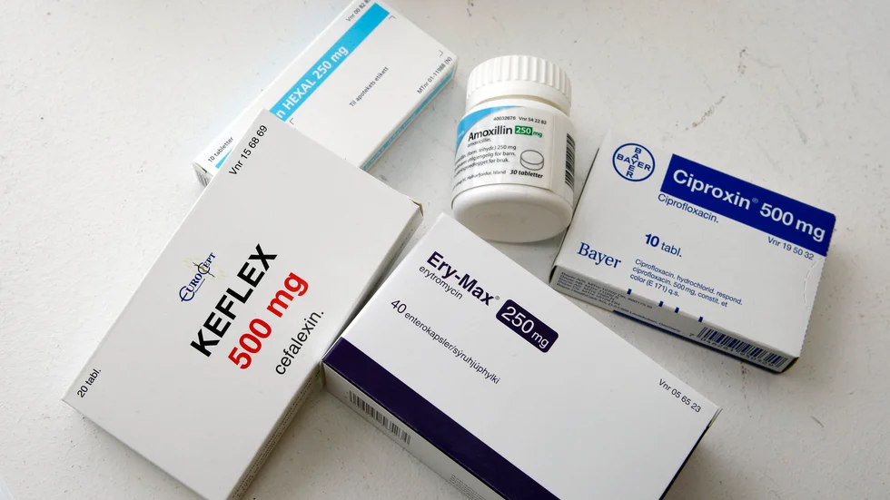 Äldre antibiotika visade sig fungera minst lika bra som ny. Arkivbild.