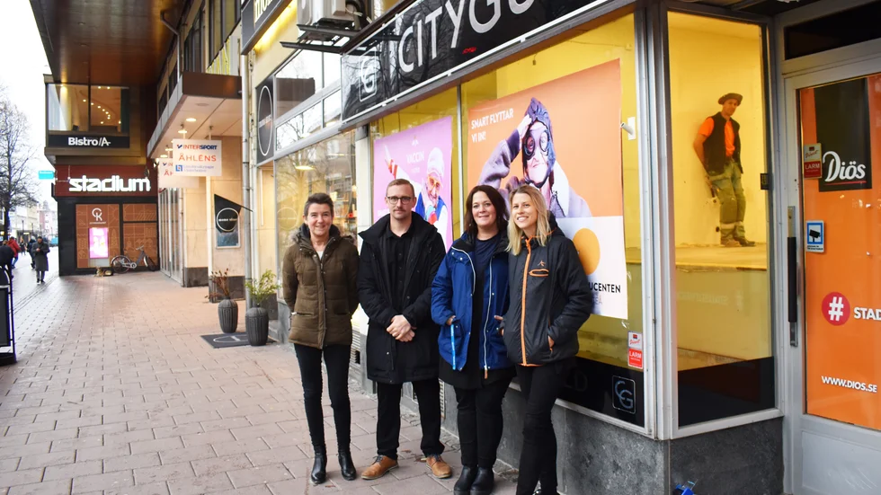 Jenny Andersson, vd Reseproducenten, David Persson, vd Vaccin i Norr, Cecilia Ärlebo, resebyråchef Reseproducenten, Jannice Sundberg, ansvarig för privatresor, Reseproducenten.