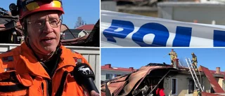 Räddningstjänsten om långa insatsen på Anderstorp – efterbevakat hela natten: ”Möttes av fullt utvecklad brand”