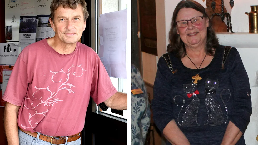 Börje och Laila Carlsson prisas för sina kulturella insatser i allt från scoutföreningen och Hornbio till Horns musikkår och Kinda pastorat. "Oj. Det var det enda vi sa när vi fick reda på det", berättar Börje.