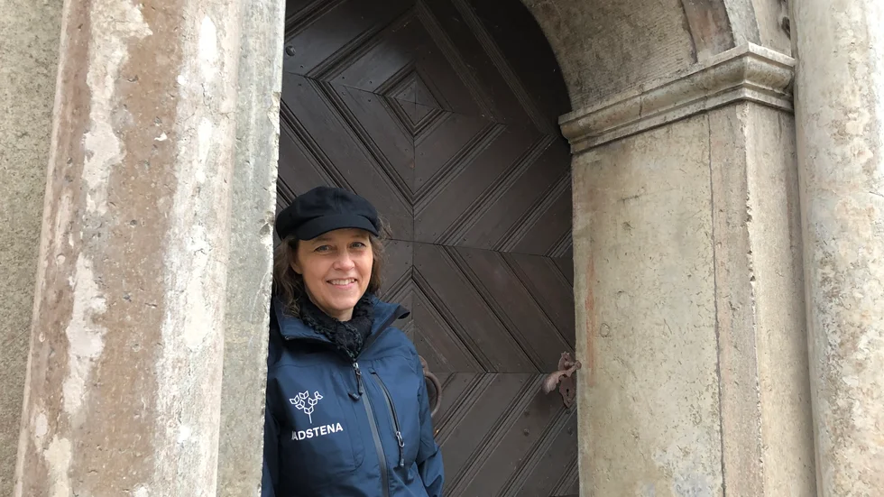 Ylva Hermansson Sköld har läst en ettårig guideutbildning på distans via Vadstena folkhögskola och blev klar förra året. "Jag hade funderat på det länge och tänkte 'nu gör jag det' ." 