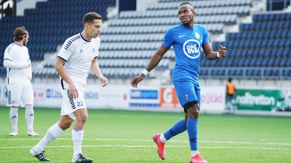 Christian Moses blev Citys enda målskytt mot Utsikten.
