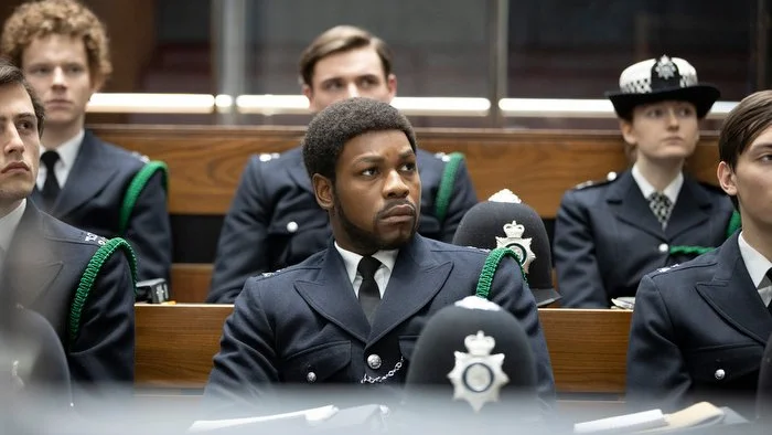 John Boyega i ”Small axe: ”Red, white and blue”