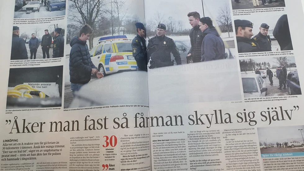 Corren, lördag 10 april 2021.