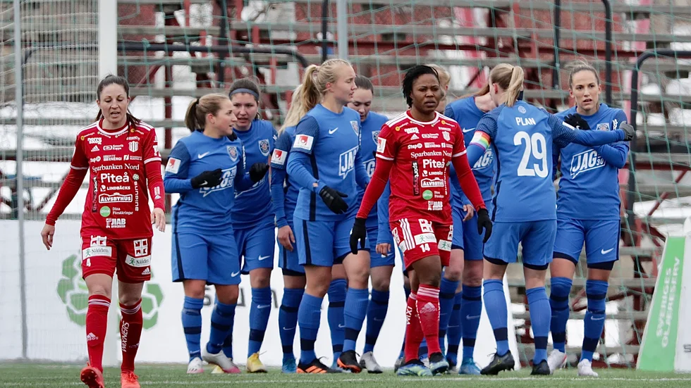 För första gången någonsin vann Eskilstuna United en match borta mot Piteå i Damallsvenskan.