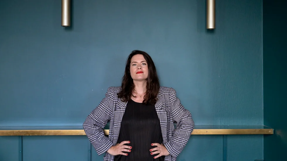 Serietecknaren Liv Strömquist är först ut på Fotografiskas nya livescen. Arkivbild.