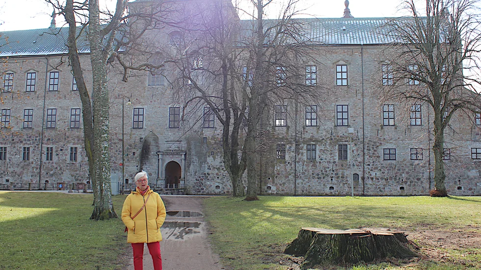 I år kommer samlingsutställningen vara på slottet, meddelar Lena Linde, ordförande för Vadstena konstrunda.