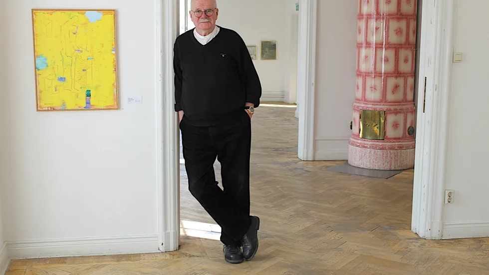 I dag, lördag, öppnar finalutställningen "En återblick" på Konstforum. "Vemodigt", säger styrelsemedlemmen Lars Callenbrant om att föreningen måste lämna de vackra lokalerna i Stenhuset på Saltängen.