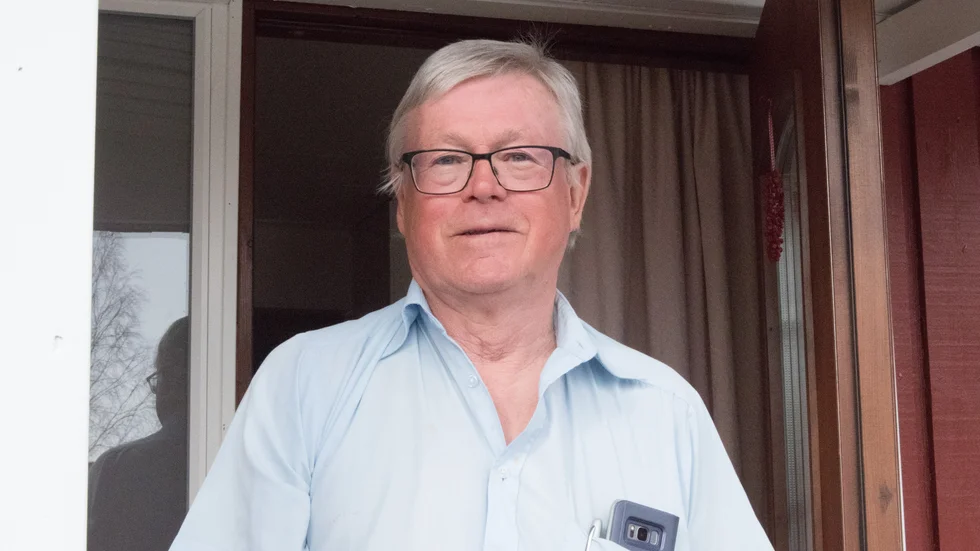 Nu kan Kjell Forss, 68 år, i Luleå boka tid för vaccin.