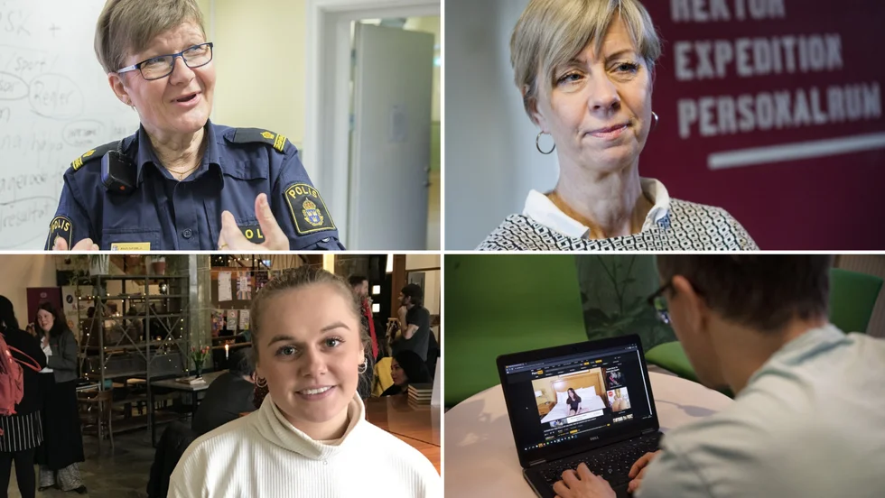 Pirjo Svegréus är områdespolis i Katrineholm, Flen och Vingåker. Magdalena Norin är rektor på Järvenskolorna. Sofia Liedberg arbetar med unga via Ungdomsjouren Fria. Alla tre ser hur snabbt intima bilder sprids i sociala medier.