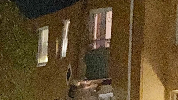 Explosion i lägenhet på Bergnäset