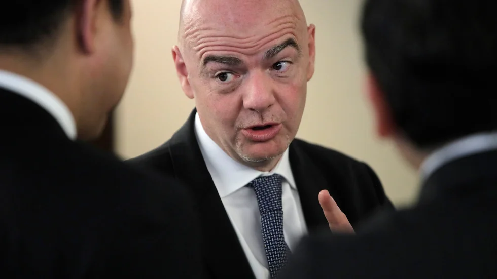 Fifas ordförande Gianni Infantino. Arkivbild.