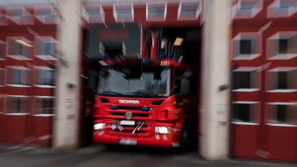 En explosion med efterföljande brand inträffade på en kraftstation i Töcksfors i Värmland. Arkivbild.