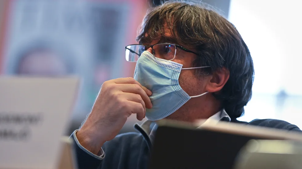 Carles Puigdemont utlämnas inte från Italien, åtminstone inte i närtid. Arkivbild.