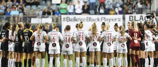 Fotbollsspelare i tyst protest mot övergrepp