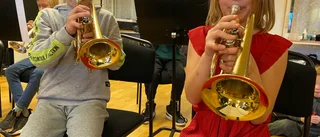  Utmanande helg för unga trumpetare. "Blir trött i läpparna"