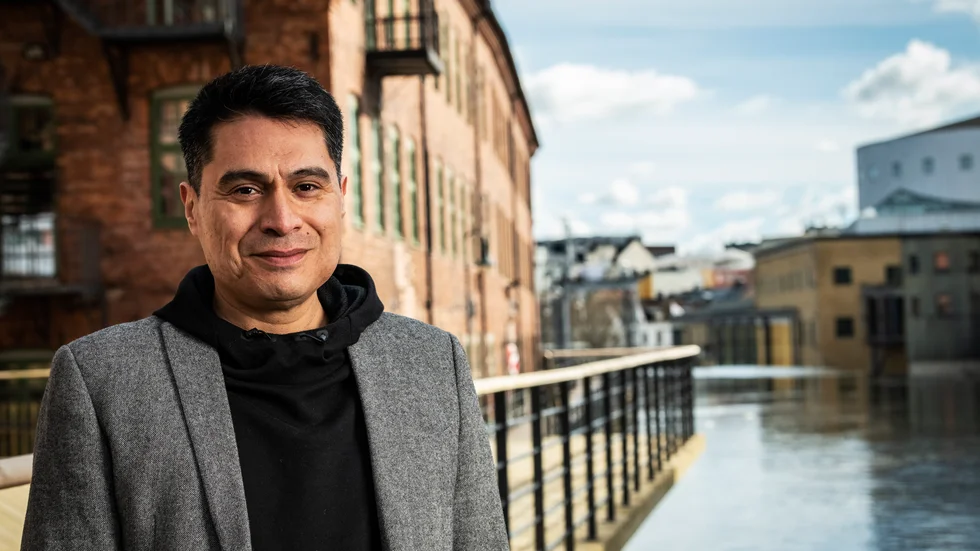 Johan Mases, enhetschef på Norrköpings kommun, berättar om planeringen inför framtida väderproblem.